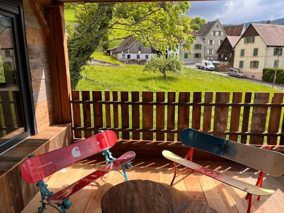 Апартаменты Le Grenier A Foin Breitenbach-Haut-Rhin Экстерьер фото